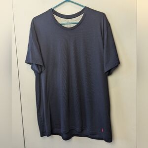 POLO RALPH LAUREN Men T-shirt size XL navy Blue color red Logo